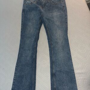 Brandy Melville/J Galt Bootcut low rise jeans